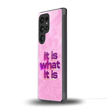 What It Is samsung galaxy s25 ultra mobile cover | shockproof glass phone case