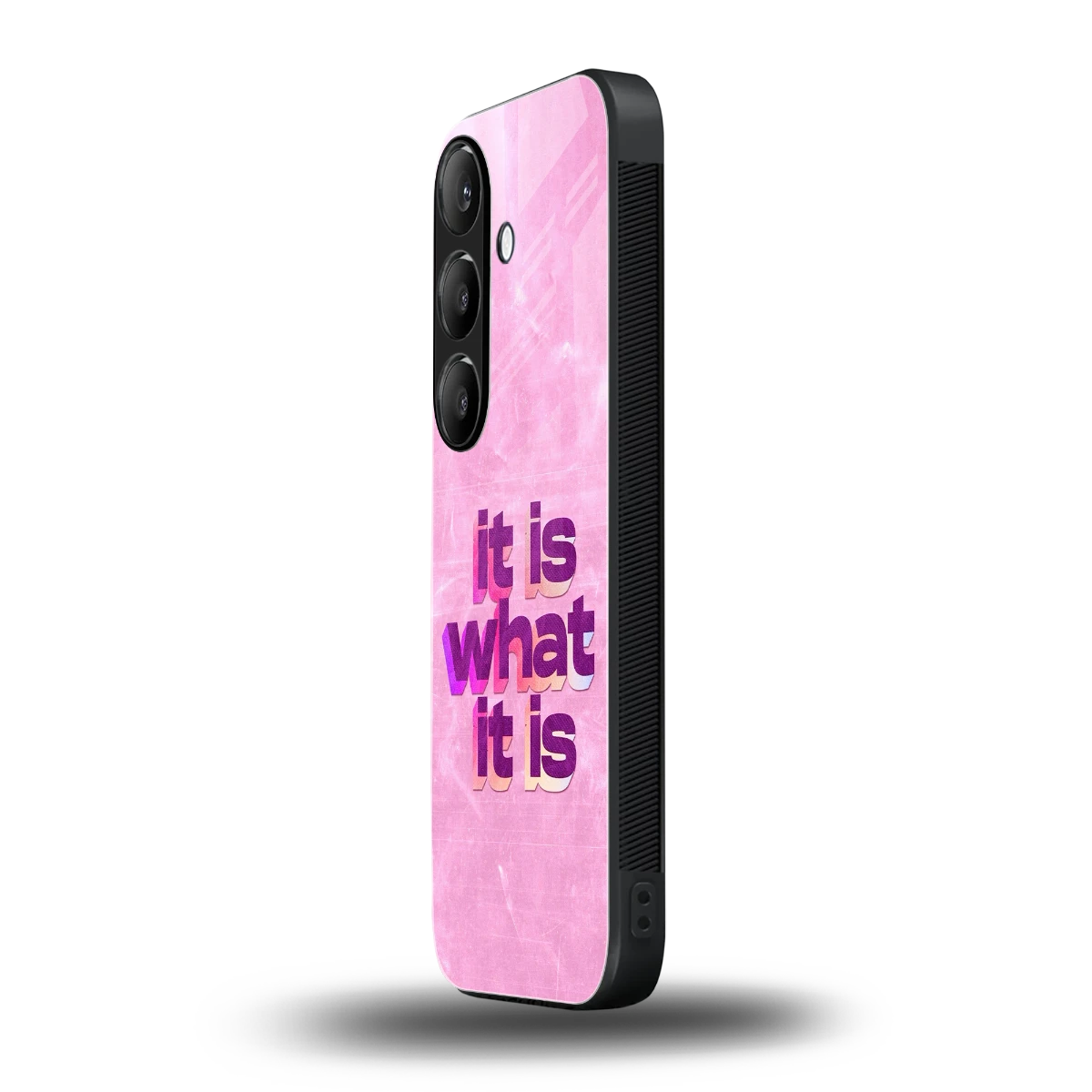 What It Is samsung galaxy s24 mobile cover | shockproof glass phone case