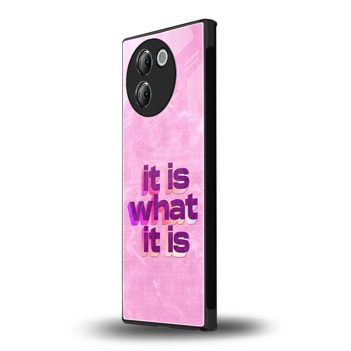 What It Is vivo v30e mobile cover | shockproof glass phone case