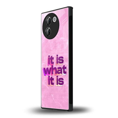 What It Is vivo v30e mobile cover | shockproof glass phone case