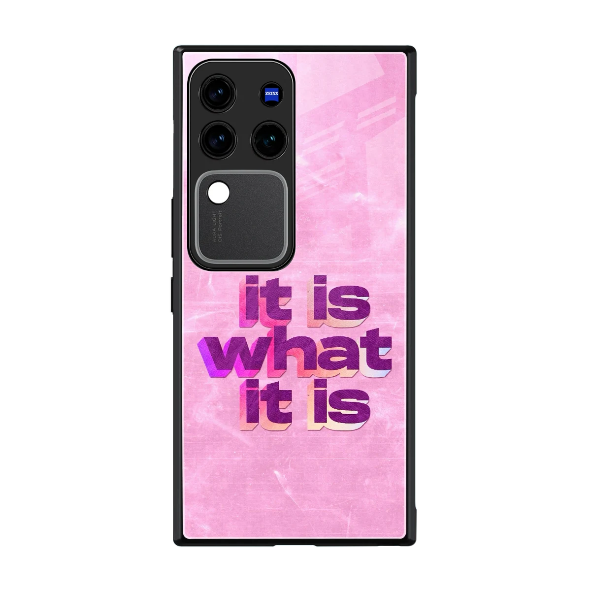What It Is back phone cover | glass case forvivo v30 pro