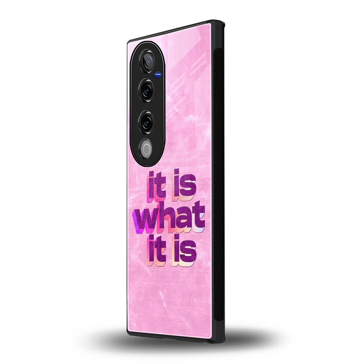 What It Is vivo v40 pro mobile cover | shockproof glass phone case