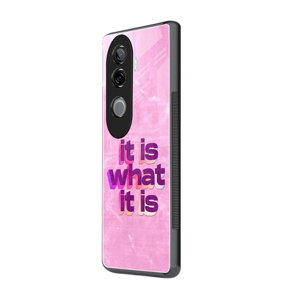 What It Is vivo v40e mobile cover | shockproof glass phone case