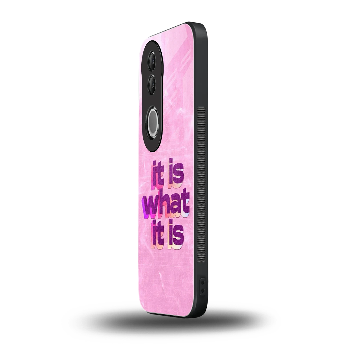 What It Is vivo v50 mobile cover | shockproof glass phone case