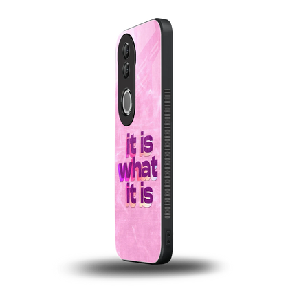 What It Is vivo v50 mobile cover | shockproof glass phone case