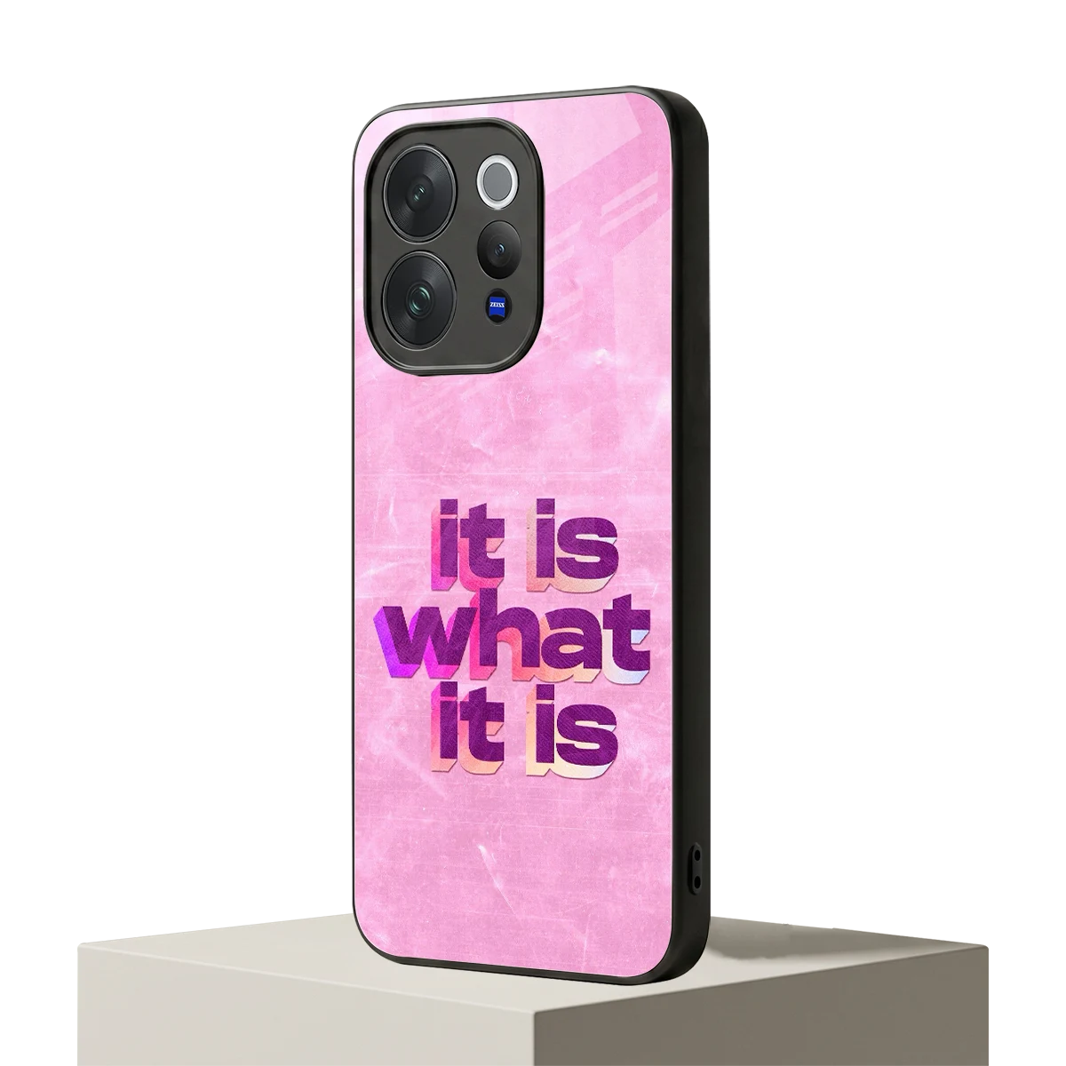What It Is vivo v70 mobile cover | shockproof glass phone case
