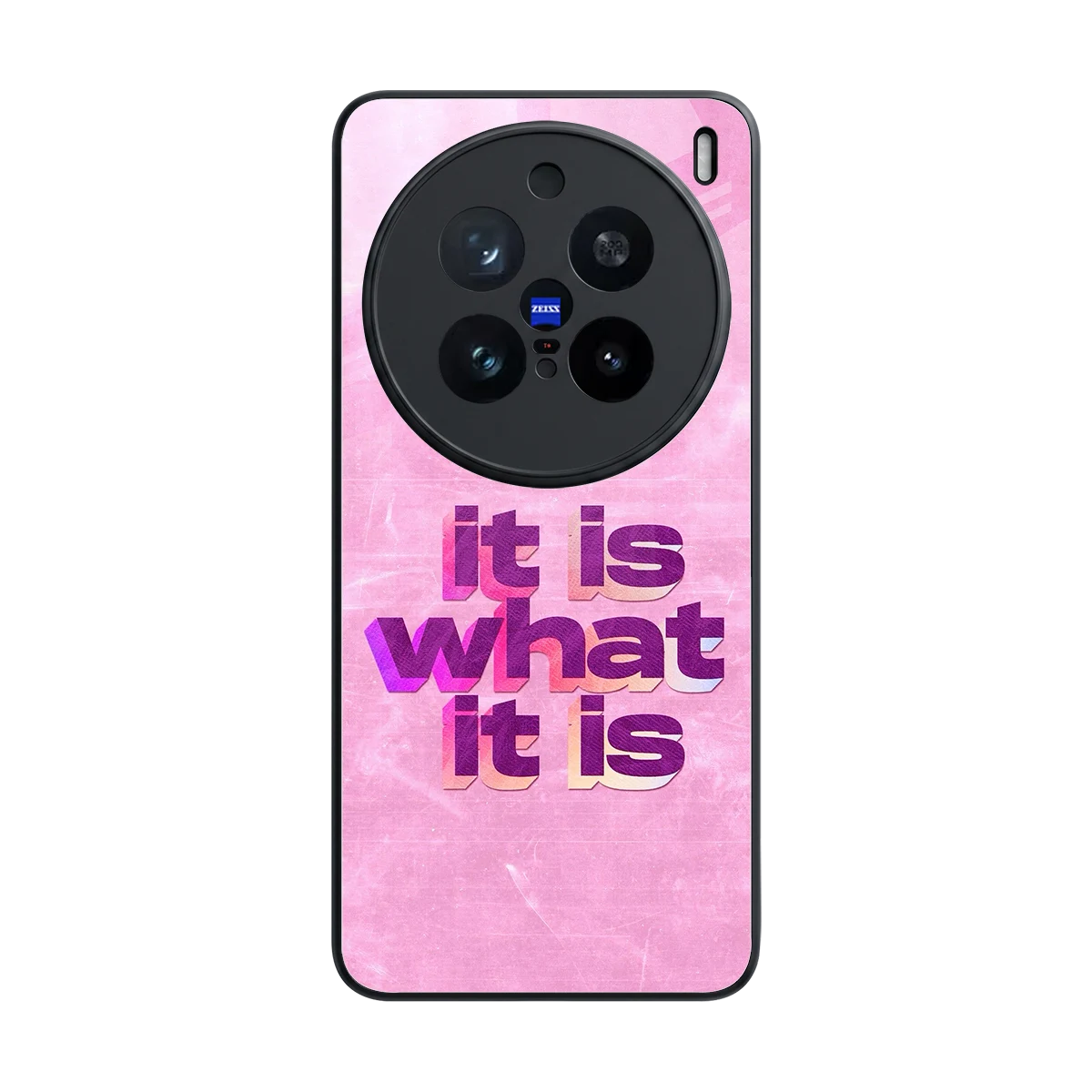 What It Is back phone cover | glass case for vivo x200 pro