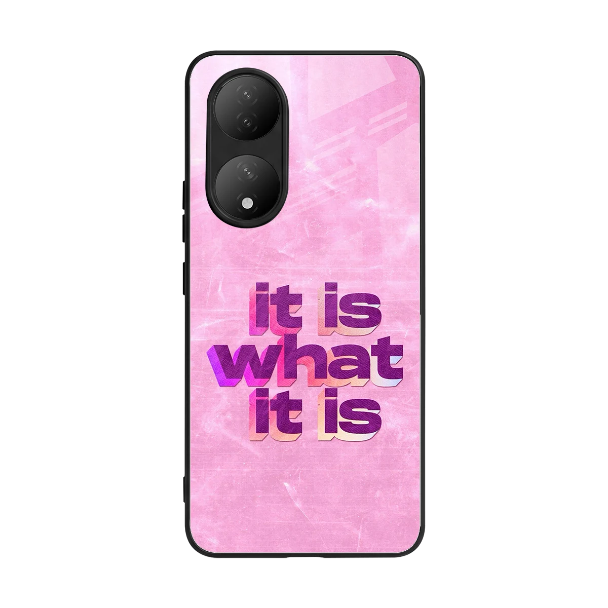 What It Is back phone cover | glass case for Vivo-y100