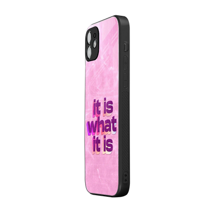 What It Is iphone 11 mobile cover | shockproof glass phone case