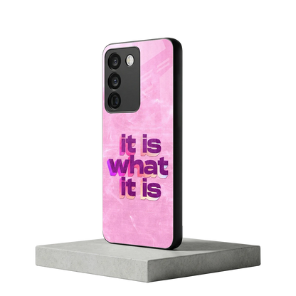 What It Is vivo y200 5g mobile cover | shockproof glass phone case