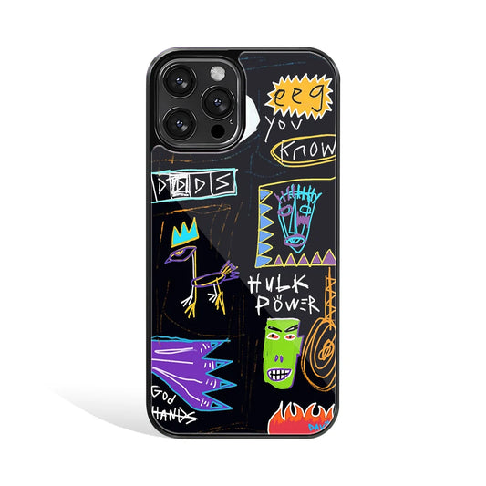 Premium Glass Back Mobile Phone Cover for iPhone, Samsung, OnePlus, Google Pixel, Redmi, Oppo, Vivo & Realme