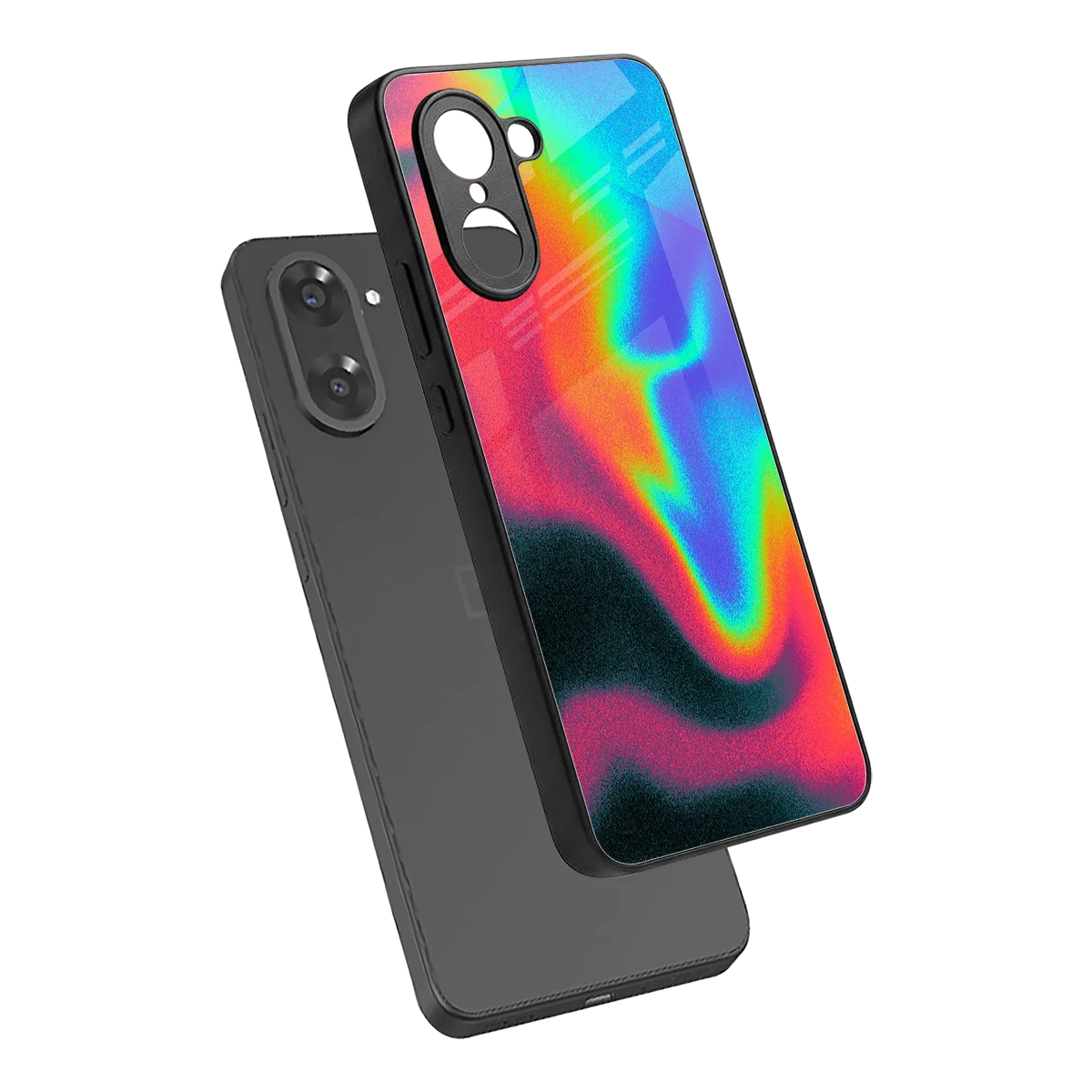 Whirlwind Aura sleek oneplus nord ce5 5g cover with tempered glass back and TPU edges