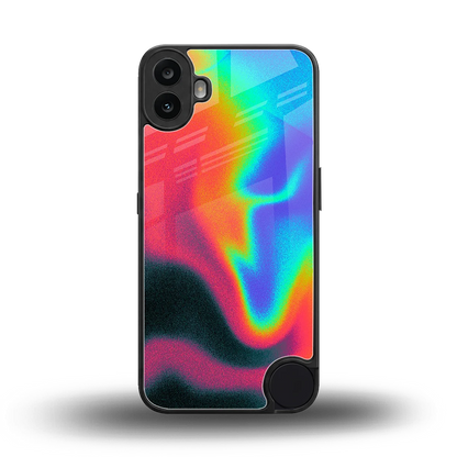 Whirlwind Aura back phone cover | glass case for cmf nothing phone 1