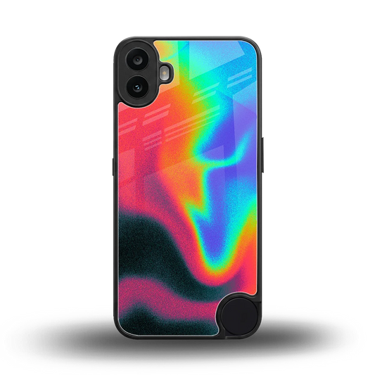 Whirlwind Aura back phone cover | glass case for cmf nothing phone 1