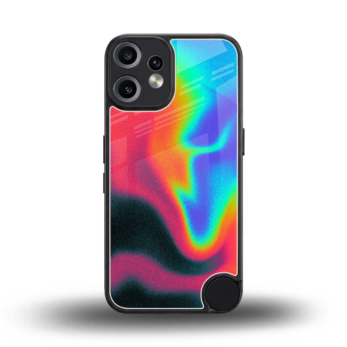 Whirlwind Aura back phone cover | glass case for cmf nothing phone 2 pro