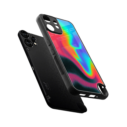Whirlwind Aura sleek cmf nothing phone 2 pro cover with tempered glass back and TPU edges