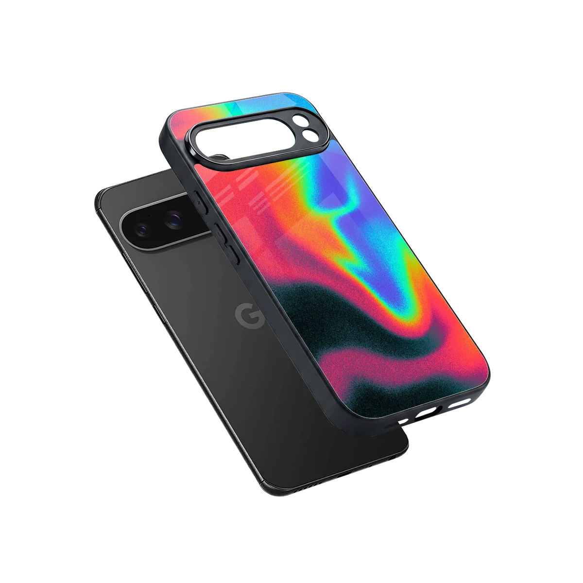 Whirlwind Aura sleek google pixel 10 pro xl cover with tempered glass back and TPU edges