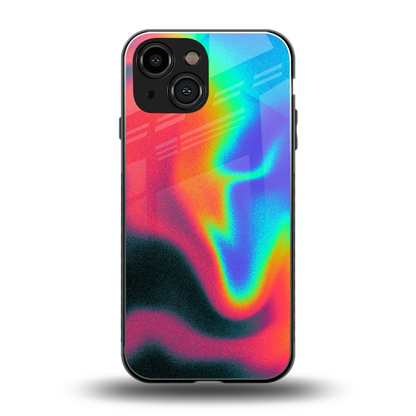Whirlwind Aura back phone cover | glass case for iphone 13 mini