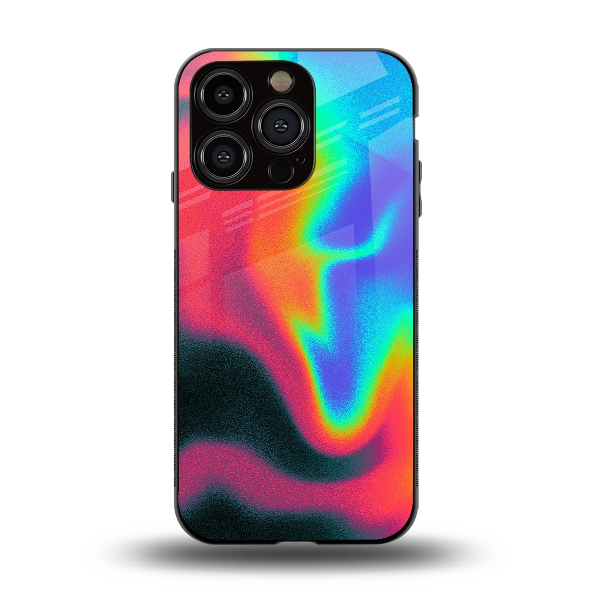 Whirlwind Aura back phone cover | glass case for iphone 13 pro
