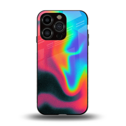 Whirlwind Aura back phone cover | glass case for iphone 13 pro