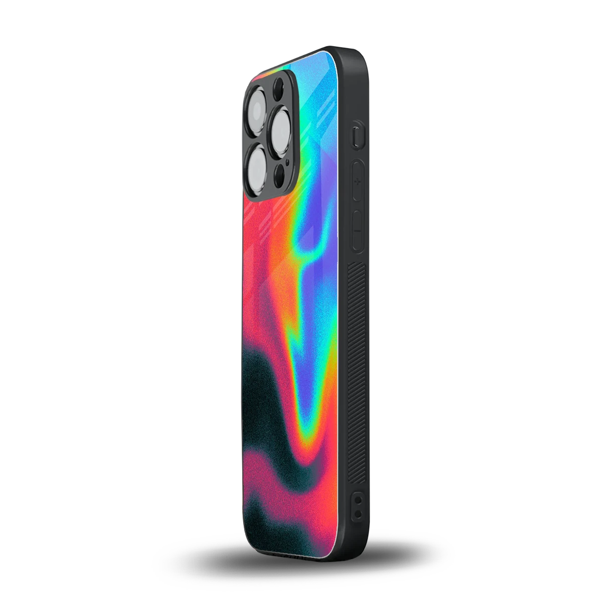 Whirlwind Aura iphone 12 pro mobile cover | shockproof glass phone case