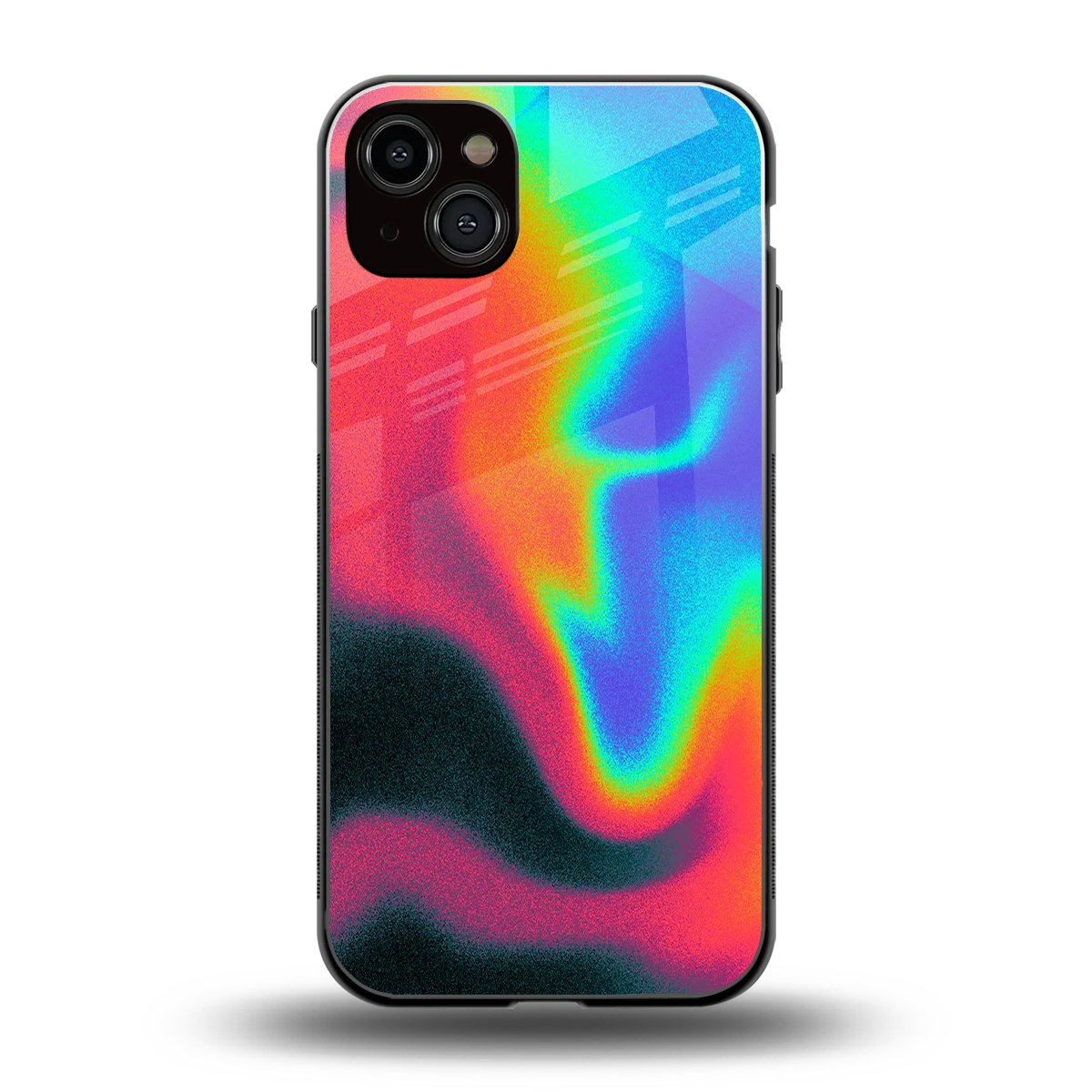 Whirlwind Aura back phone cover | glass case for iphone 14 plus