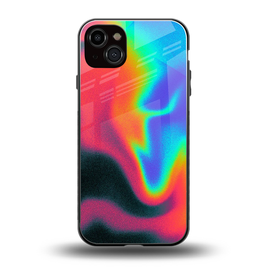 Whirlwind Aura back phone cover | glass case for iphone 14 plus