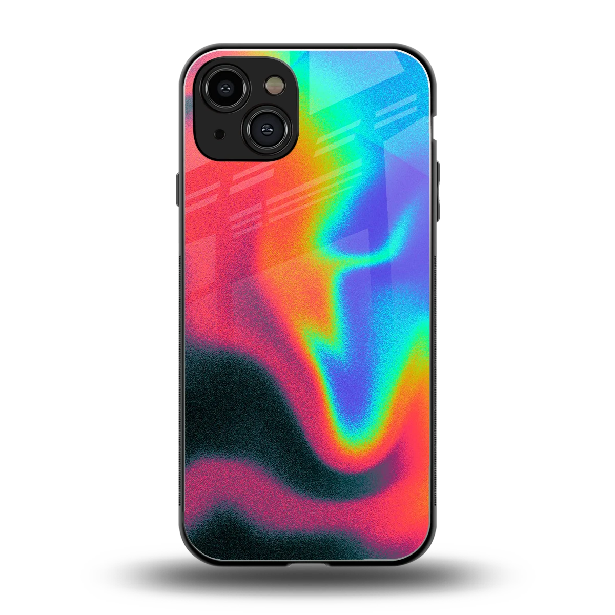 Whirlwind Aura back phone cover | glass case for iphone 15