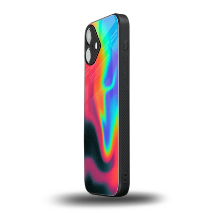 Whirlwind Aura iphone 16 plus mobile cover | shockproof glass phone case