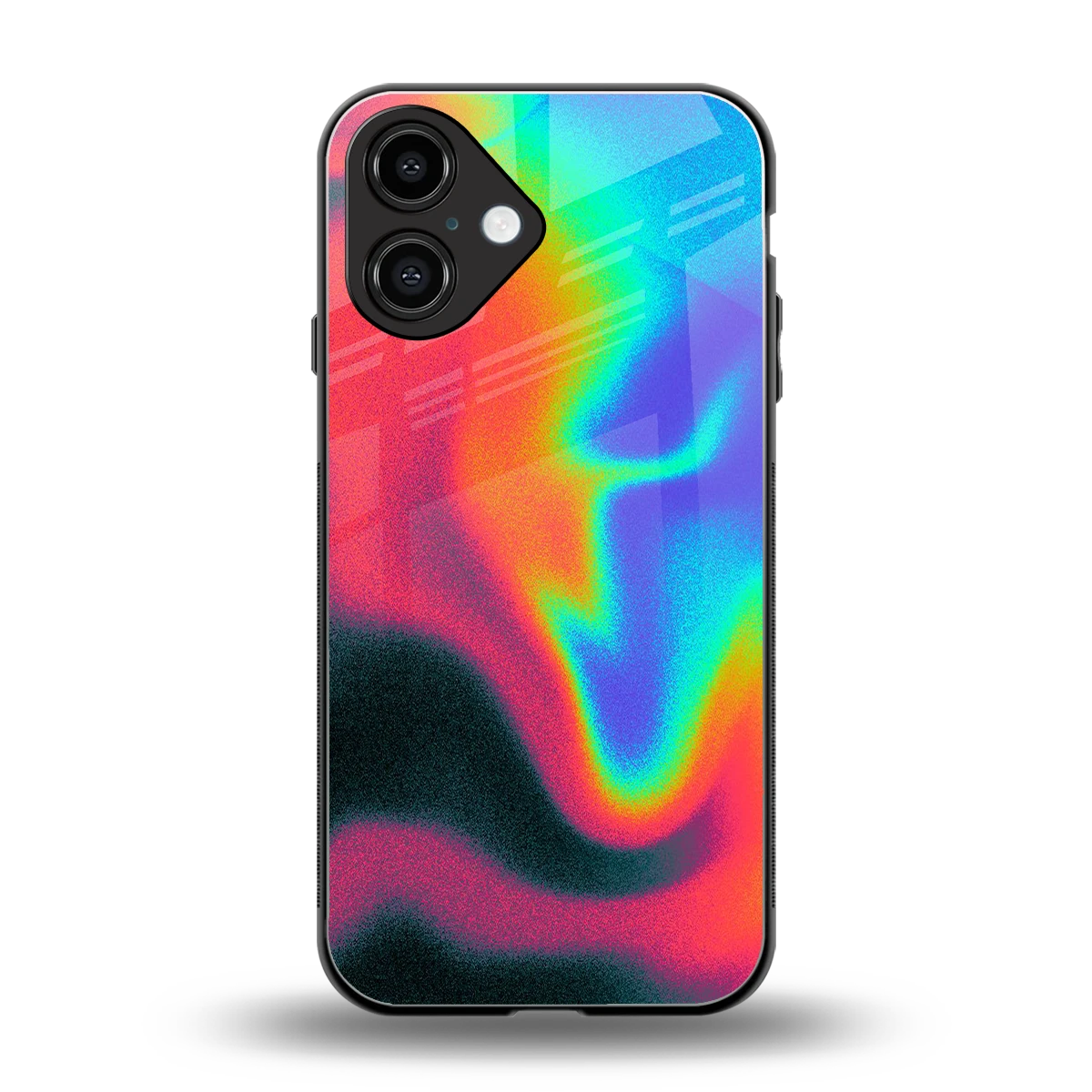 Whirlwind Aura back phone cover | glass case for iphone 16