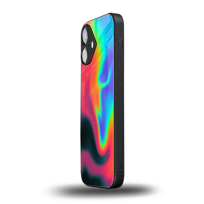 Whirlwind Aura iPhone 16 mobile cover | shockproof glass phone case