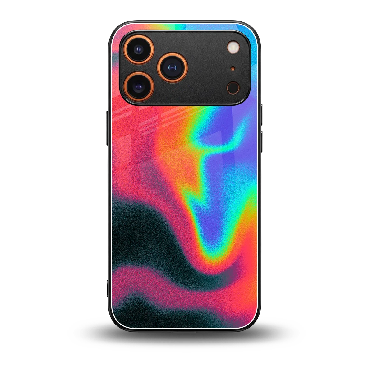 Whirlwind Aura back phone cover | glass case for iphone 17 pro max