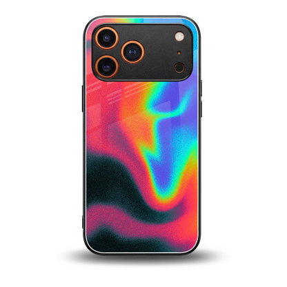 Whirlwind Aura back phone cover | glass case for iphone 17 pro max