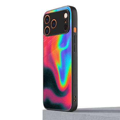 Whirlwind Aura iphone 17 pro max mobile cover | shockproof glass phone case