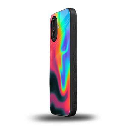 Whirlwind Aura iphone 17 mobile cover | shockproof glass phone case