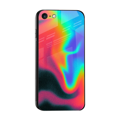 Whirlwind Aura sleek iphone 7 cover with tempered glass back and TPU edges