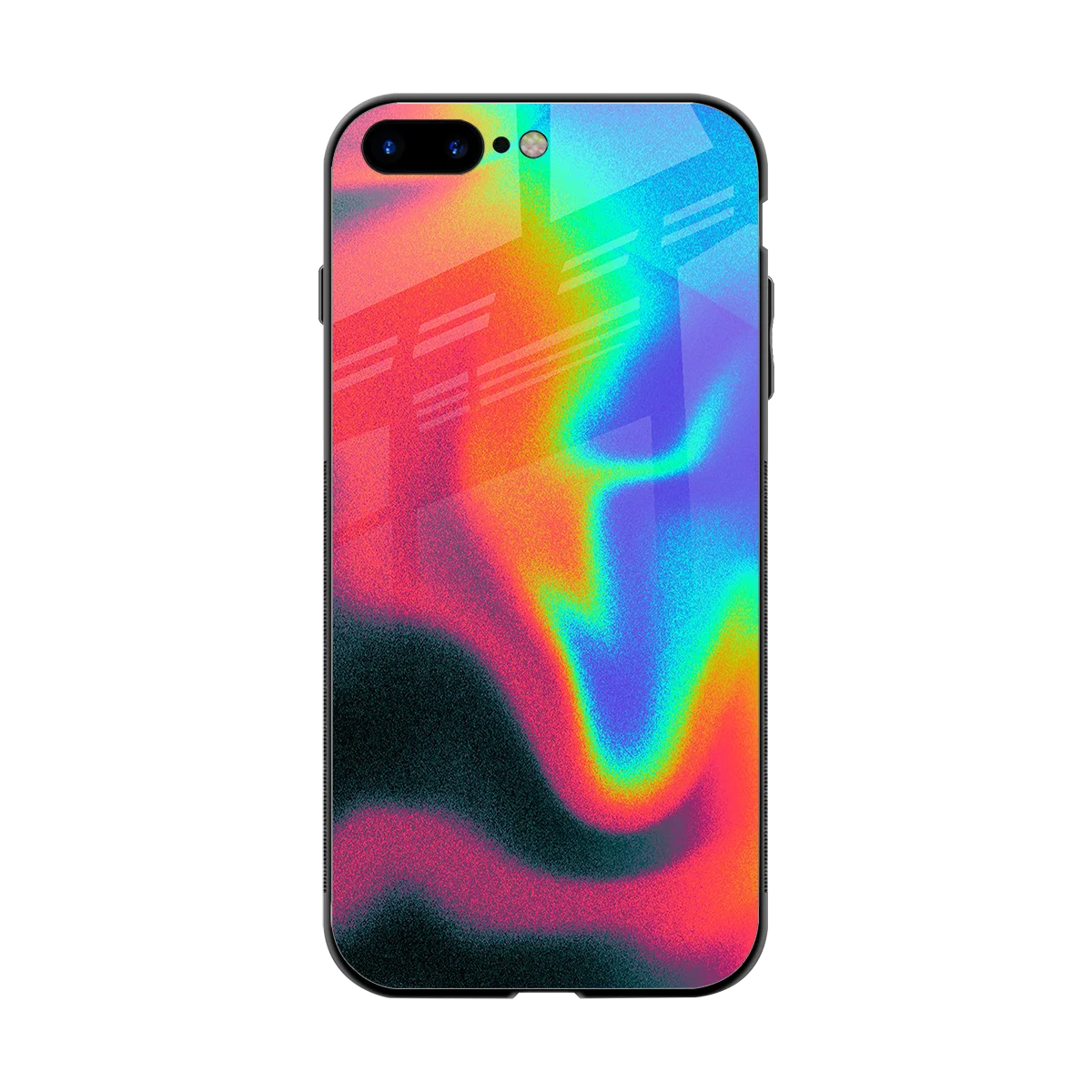 Whirlwind Aura back phone cover | glass case for iphone 7 plus
