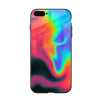 Whirlwind Aura back phone cover | glass case for iphone 7 plus
