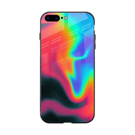 Whirlwind Aura back phone cover | glass case for iphone 7 plus