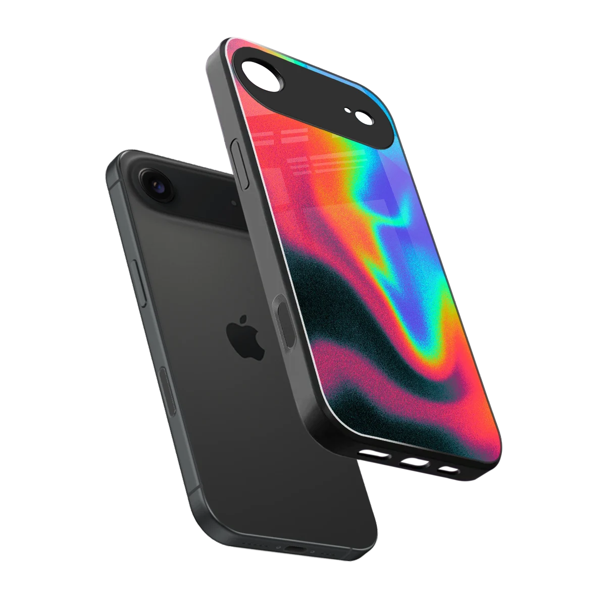 Whirlwind Aura sleek iphone air cover with tempered glass back and TPU edges
