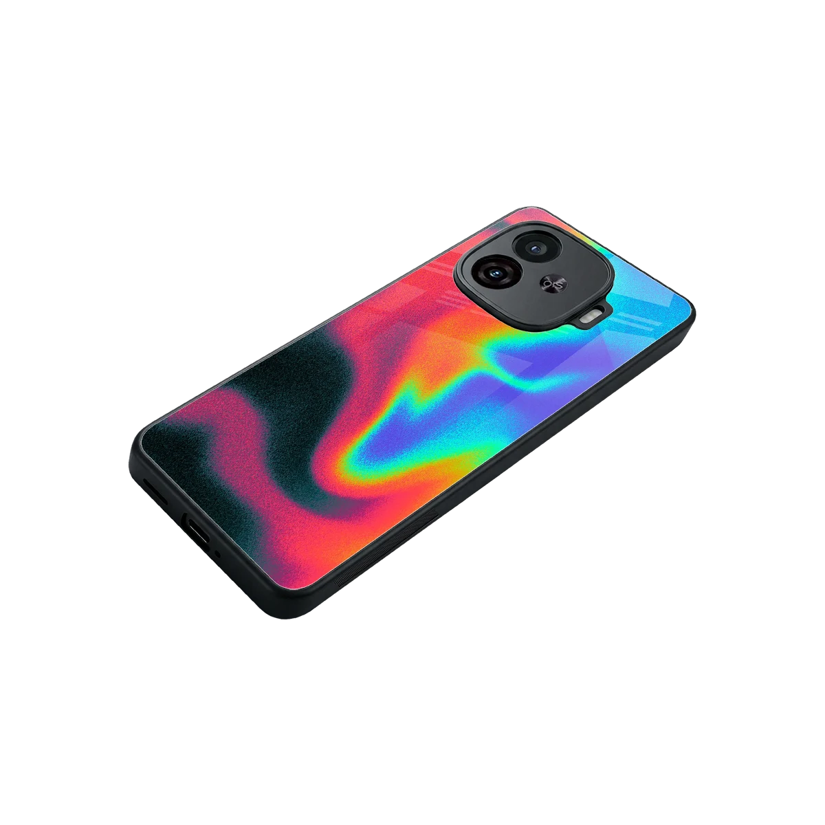 Whirlwind Aura stylish phone case for iqoo neo 10r 5g | glossy glass and slim fit