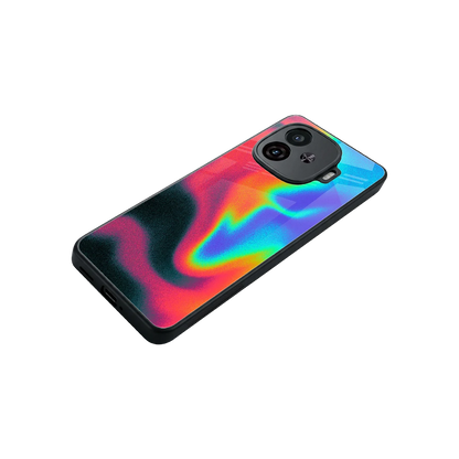 Whirlwind Aura stylish phone case for iqoo neo 10r 5g | glossy glass and slim fit