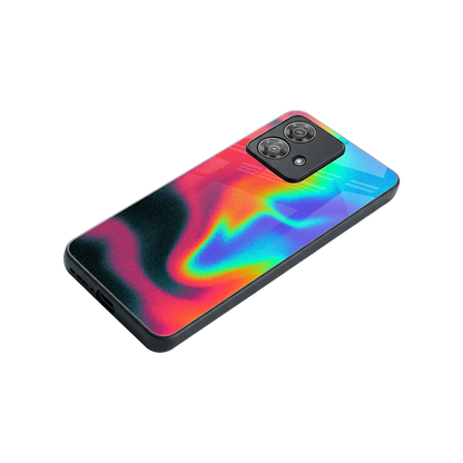 Whirlwind Aura stylish phone case for motorola edge 40 neo 5g | glossy glass and slim fit
