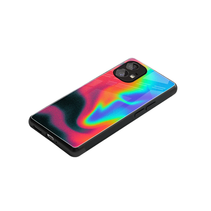 Whirlwind Aura stylish phone case for nothing phone 1 | glossy glass and slim fit