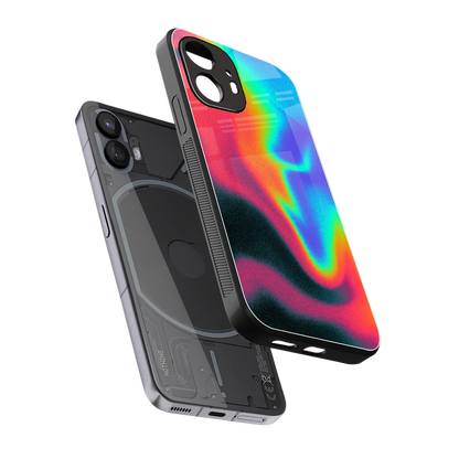 Whirlwind Aura sleek nothing phone 2 cover with tempered glass back and TPU edges