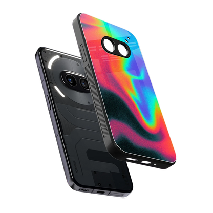 Whirlwind Aura sleek nothing phone 2a plus cover with tempered glass back and TPU edges