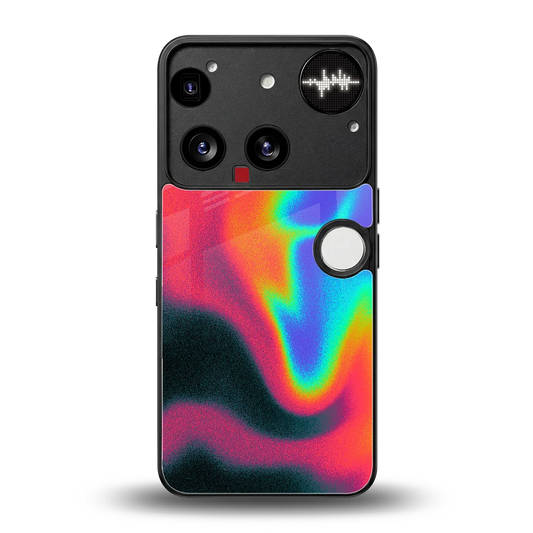 Whirlwind Aura back phone cover | glass case for nothing phone 3