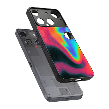 Whirlwind Aura sleek nothing phone 3 cover with tempered glass back and TPU edges
