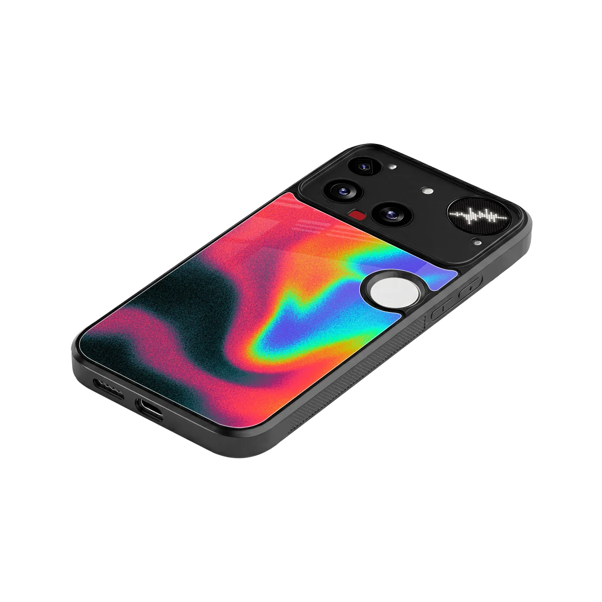 Whirlwind Aura stylish phone case for nothing phone 3 | glossy glass and slim fit