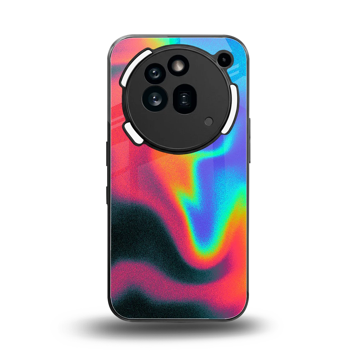 Whirlwind Aura back phone cover | glass case for nothing phone 3a pro